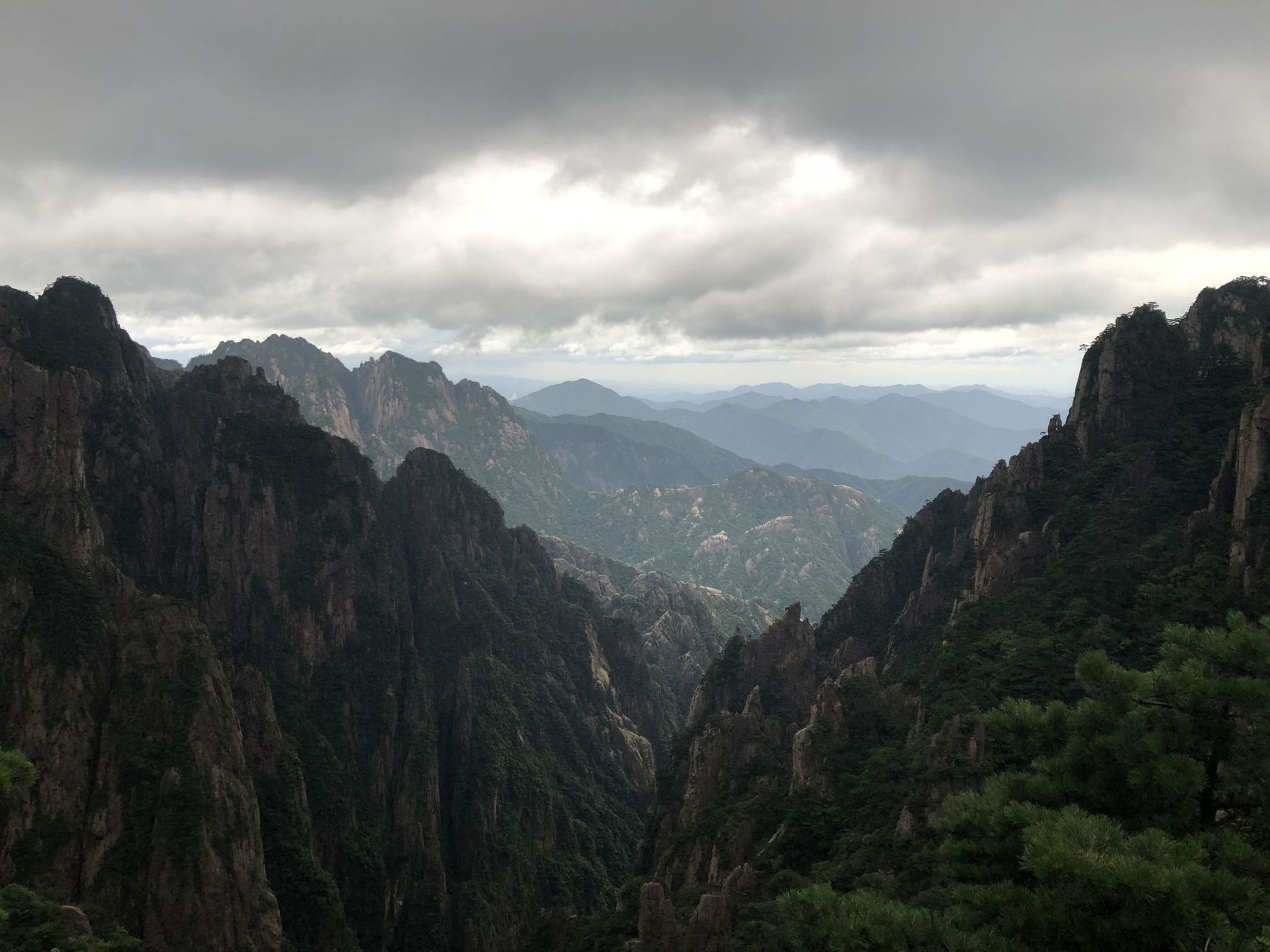 Huangshan mountain, China