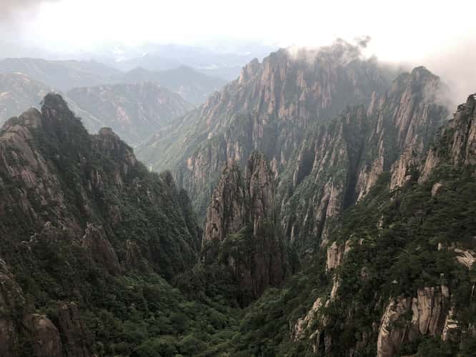 Huangshan mountain