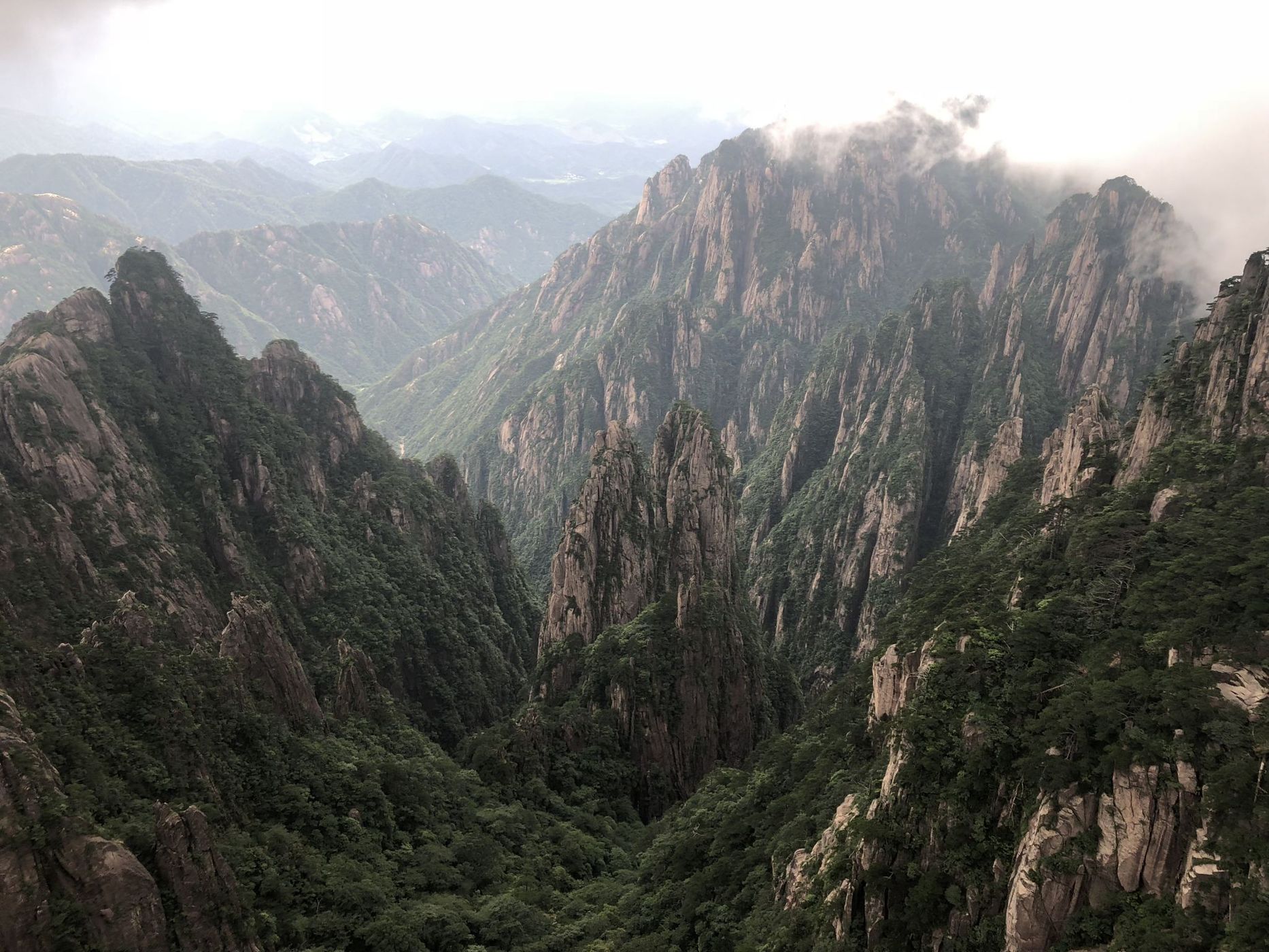 Huangshan mountain, China