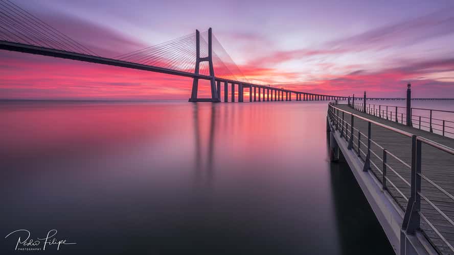 Vasco da Gama Bridge, Lisbon