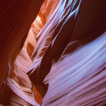 Interior of Antelope Canyon, USA