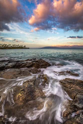 Kapalua Beach sunset Maui