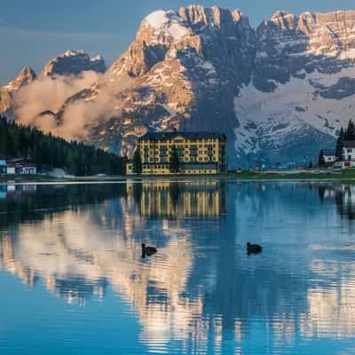 Lake Misurina lake, Italy