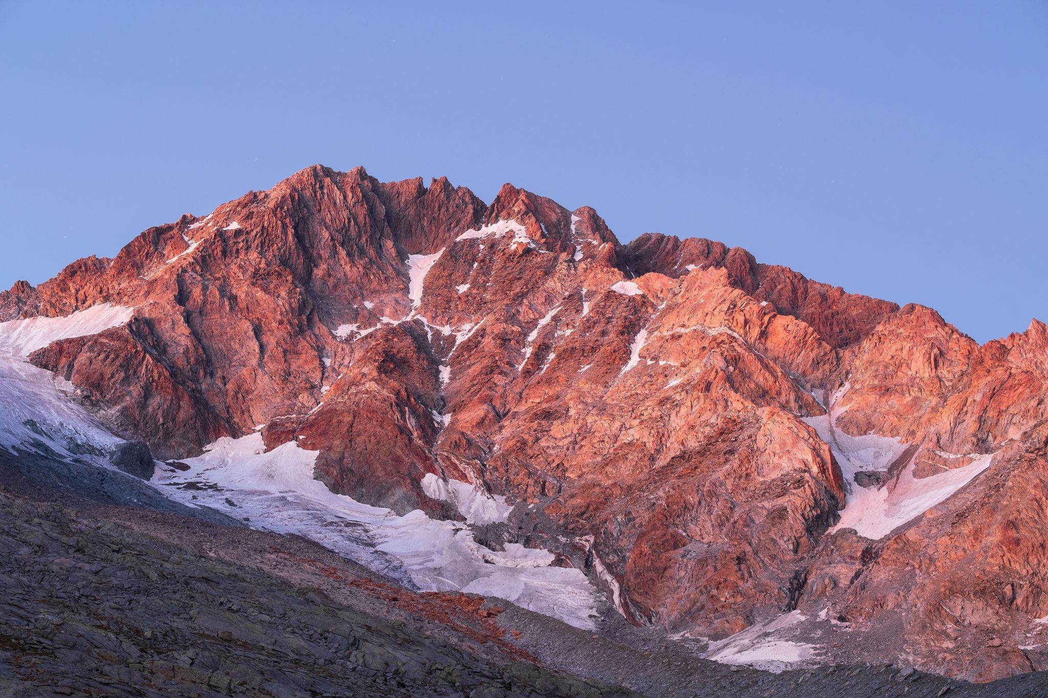 Monte Disgrazia 3678m, Italy