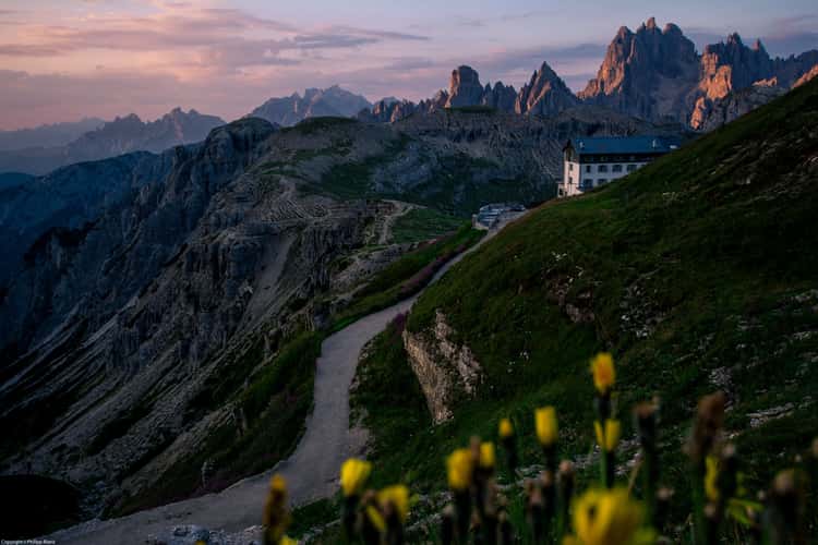 Morning near Tre Cime