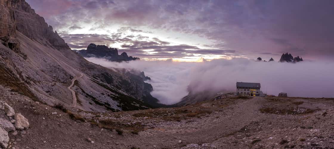Morning near Tre Cime