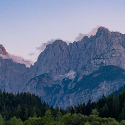 Mountain View next to Kranjska Gora, Slovenia