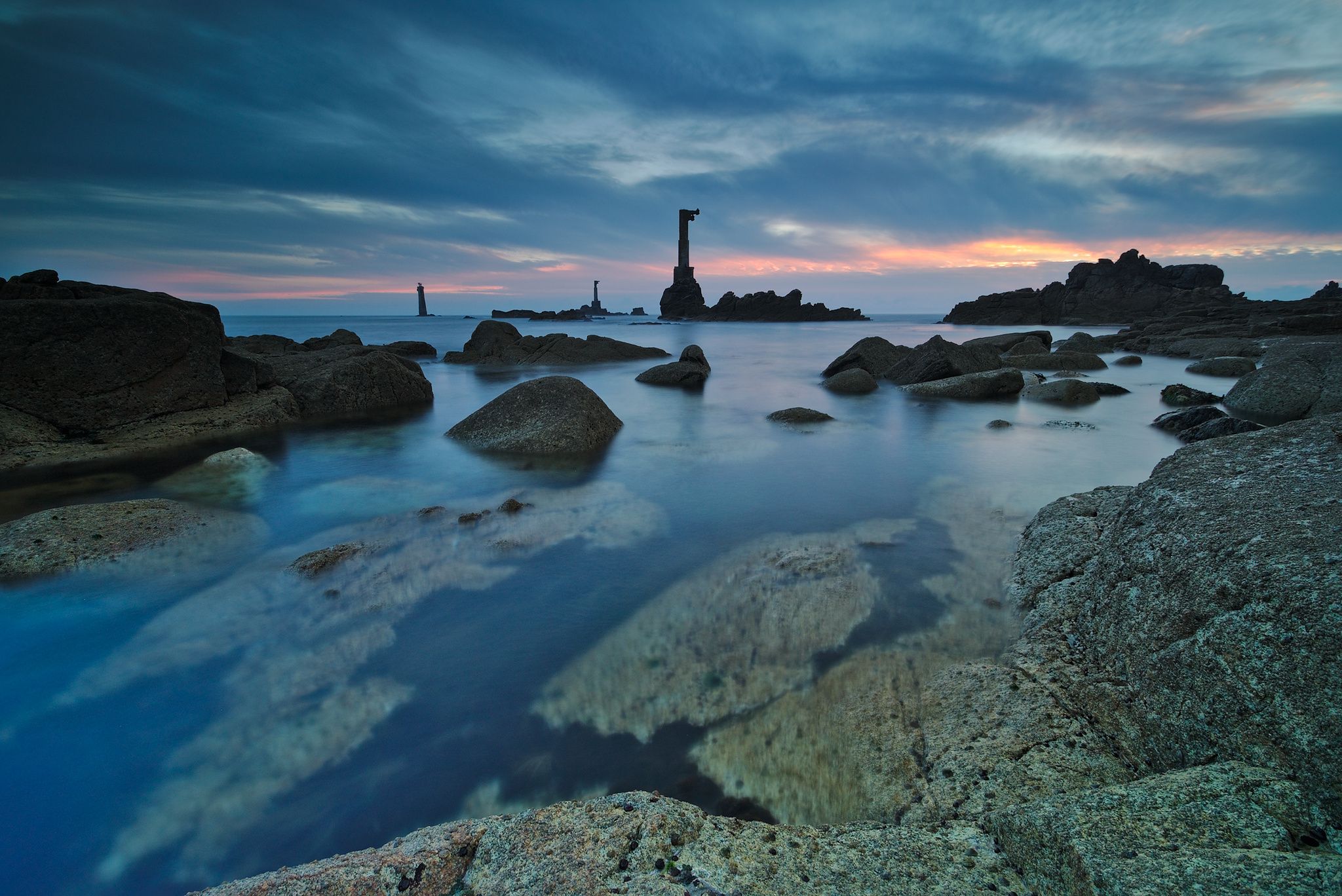 Nividic lighthouse, Ouessant island, France