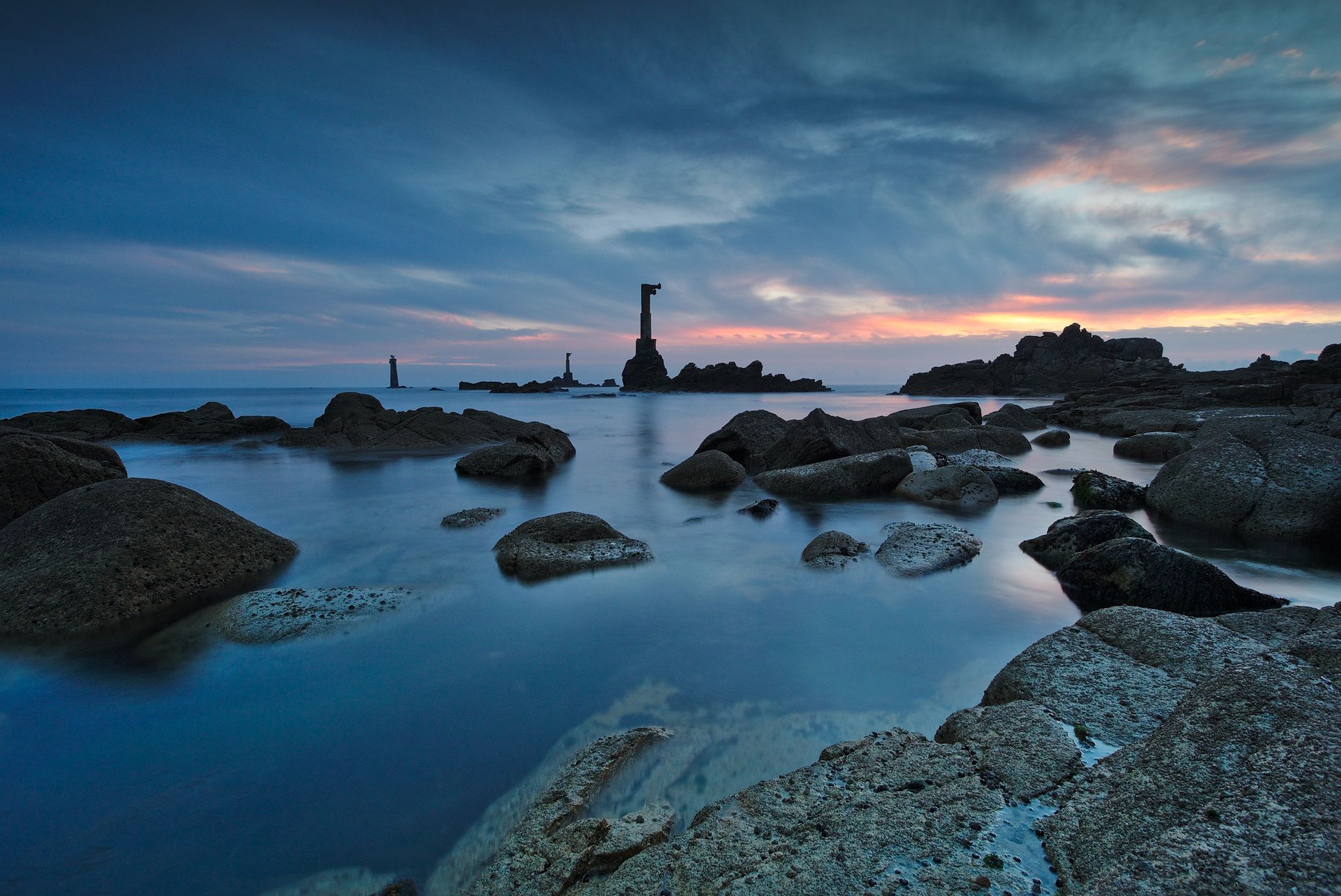 Nividic lighthouse, Ouessant island, France