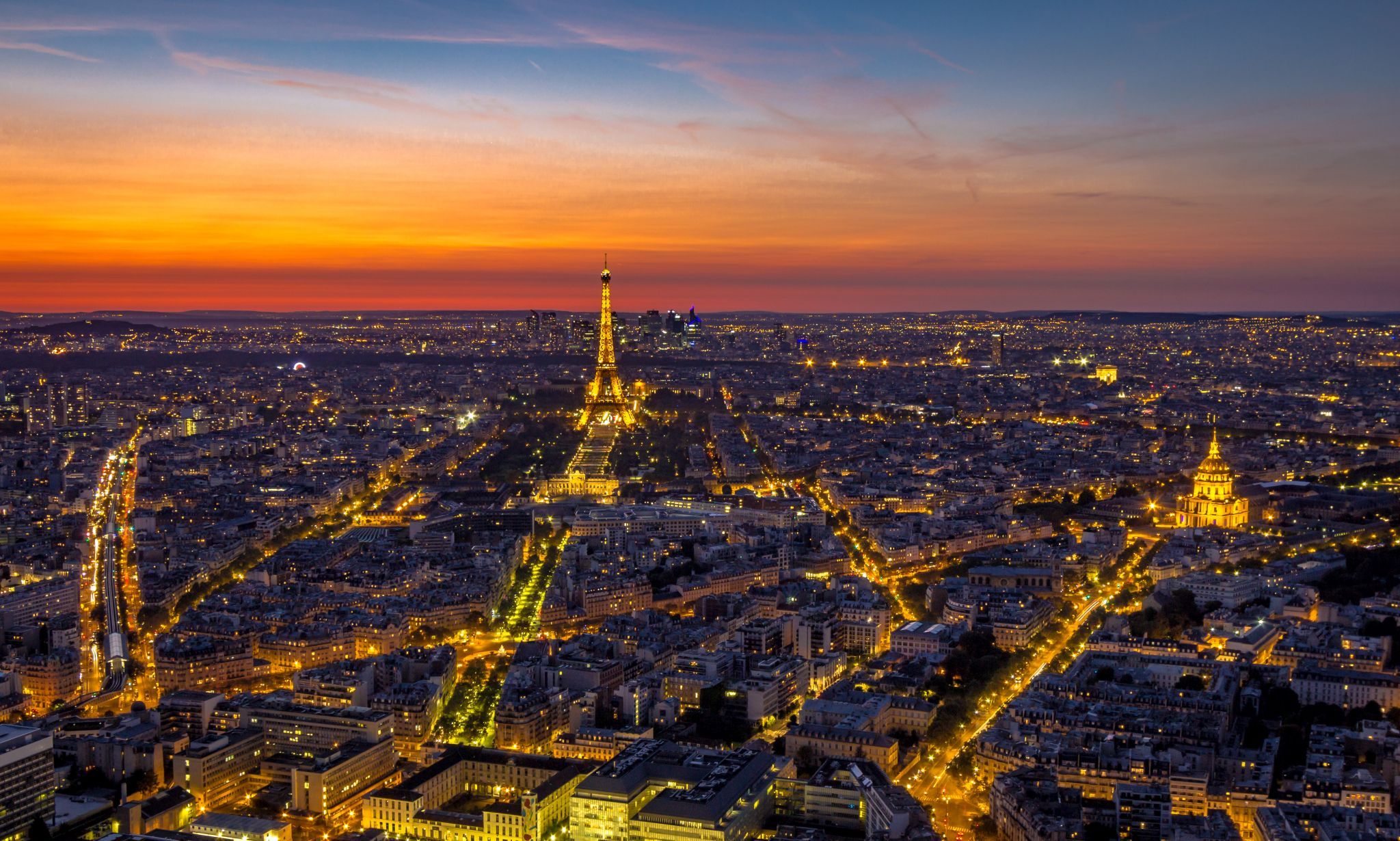 Panoramic terrace of Tour Montparnasse, Paris, France