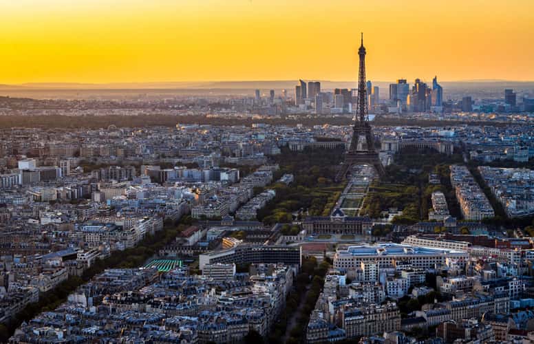 Panoramic terrace of Tour Montparnasse, Paris