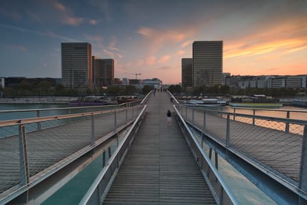 Paris, Simone de Beauvoir bridge