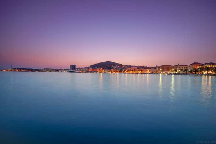 Marjan Forest Park from Split Harbor