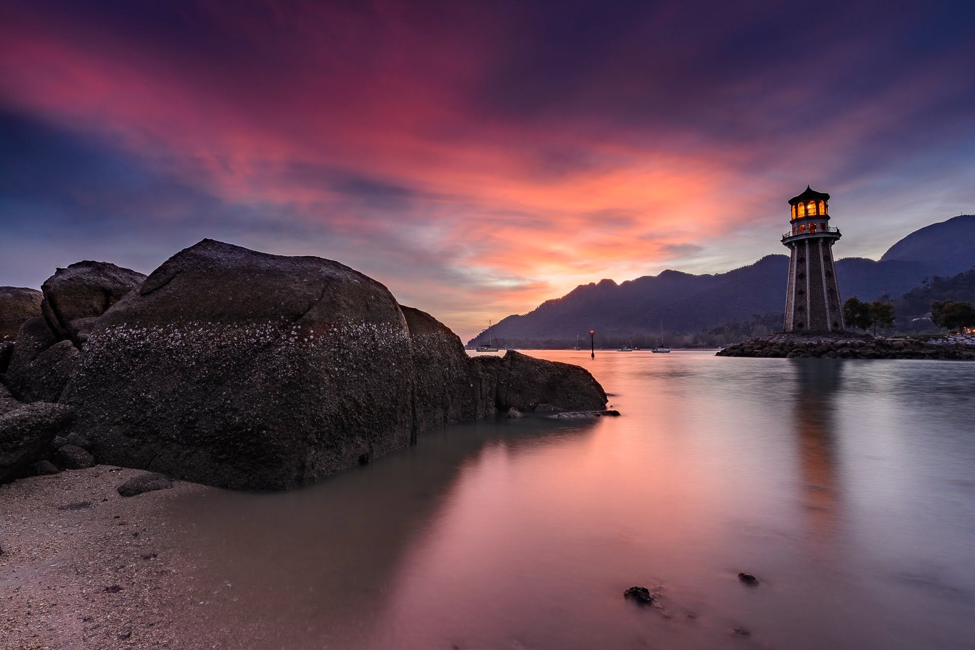 Perdana Quay Light house, Malaysia