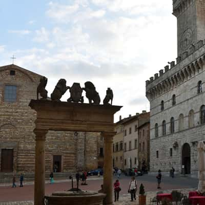 Piazza Grande, Montepulciano, Italy