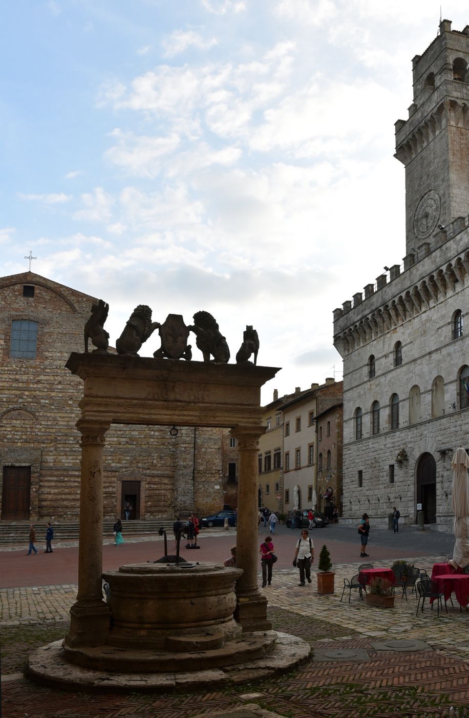 Piazza Grande, Montepulciano, Italy