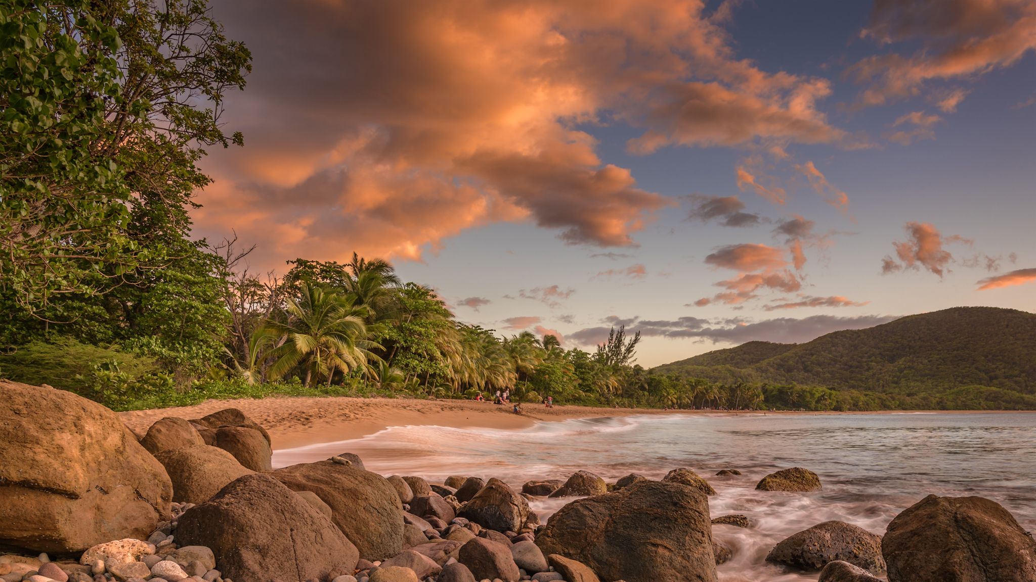 Plage de Grande Anse (Deshaies), Guadeloupe