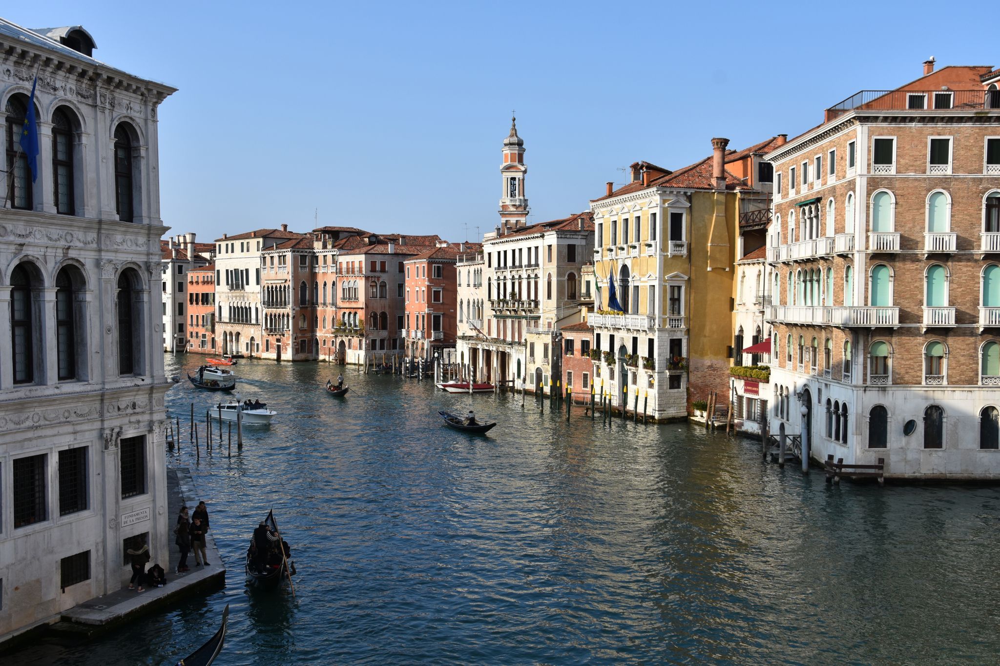 Rialto Bridge View, Italy