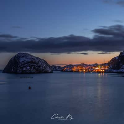 Road to Nusfjord, Norway