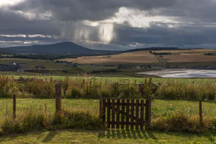 Sandend Bay from Redhythe Holiday Cottage