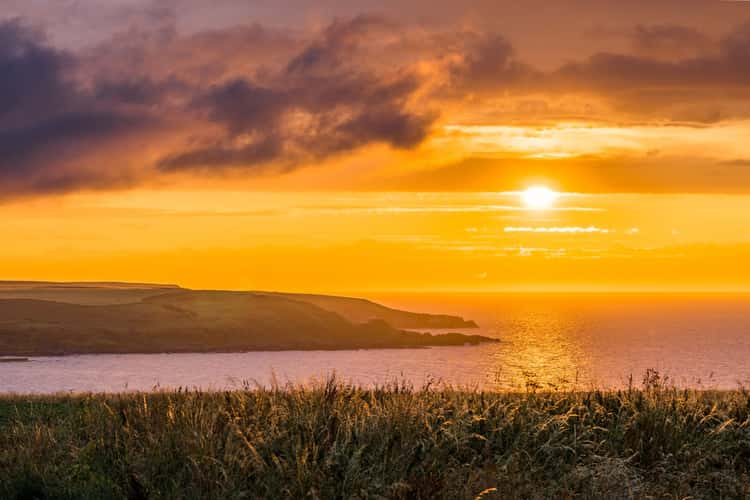 Sandend Bay from Redhythe Holiday Cottage