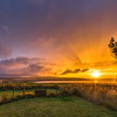 Sandend Bay from Redhythe Holiday Cottage, United Kingdom