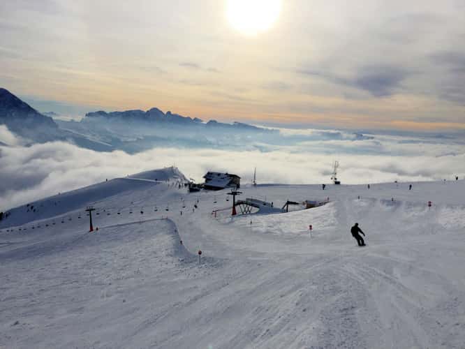 Winter in Seceda