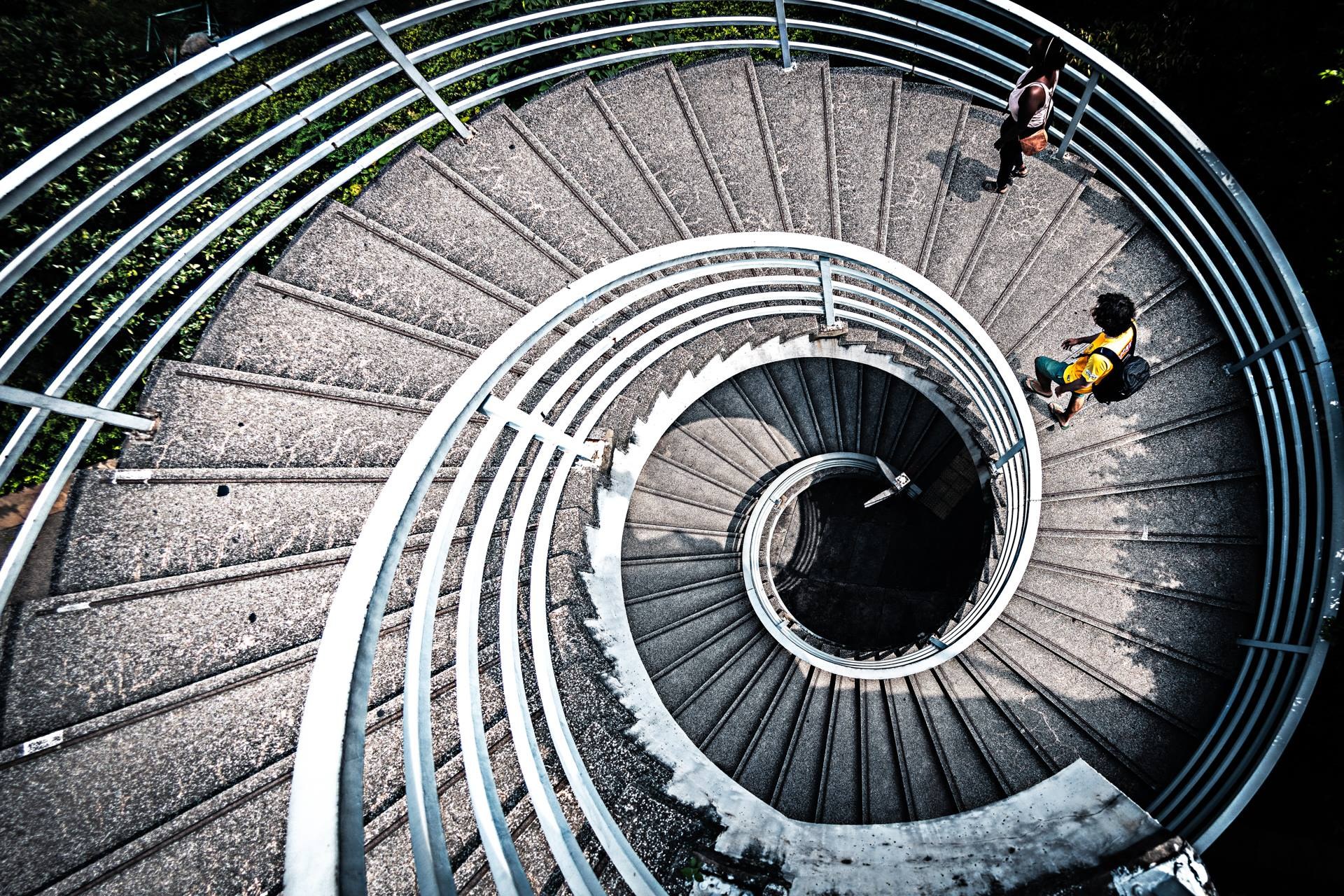 Spiral Stair Case, Hong Kong