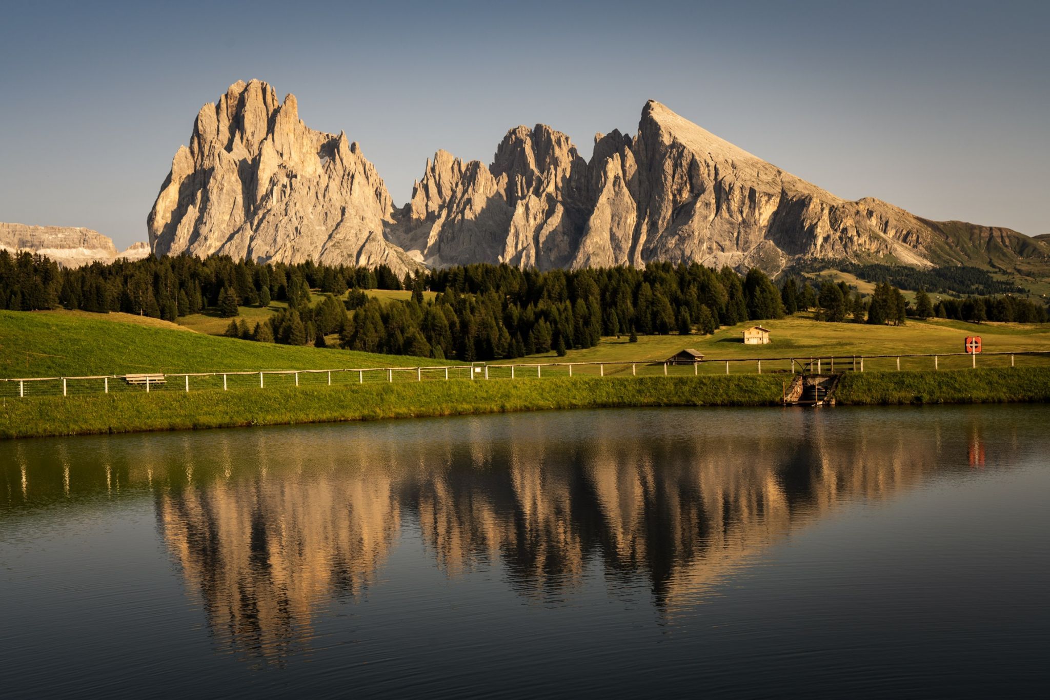 Alpe di Siusi / Seiser Alm next to Sporthotel Sonne, Italy