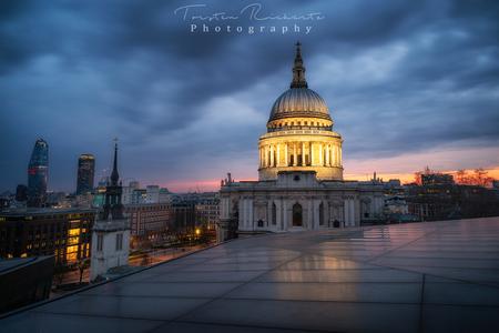 St. Pauls Cathedral from One New Change, London