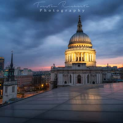 St. Pauls Cathedral from One New Change, London, United Kingdom