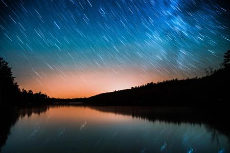 Stars over Fox Pond