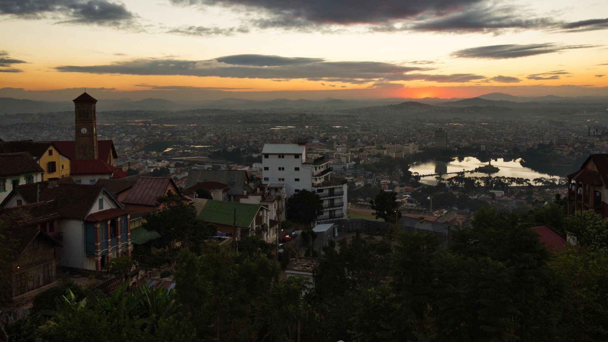 Tana panorama, Madagascar