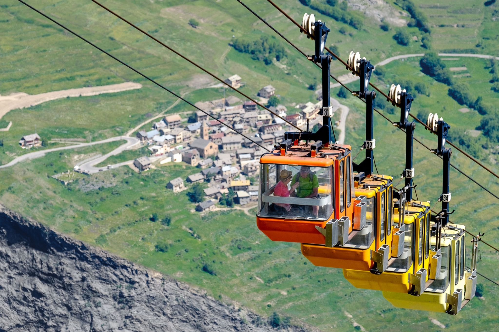 Telepherique La Grave - La Meije, France