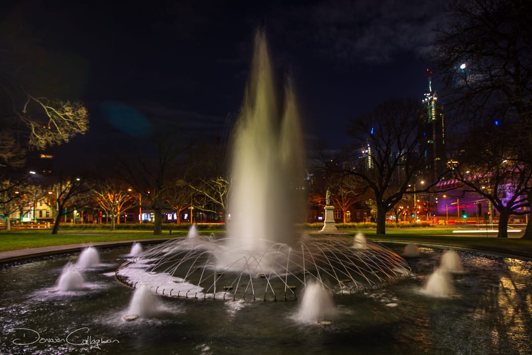 The Walker Fountain St Kilda Road Melbourne, Australia