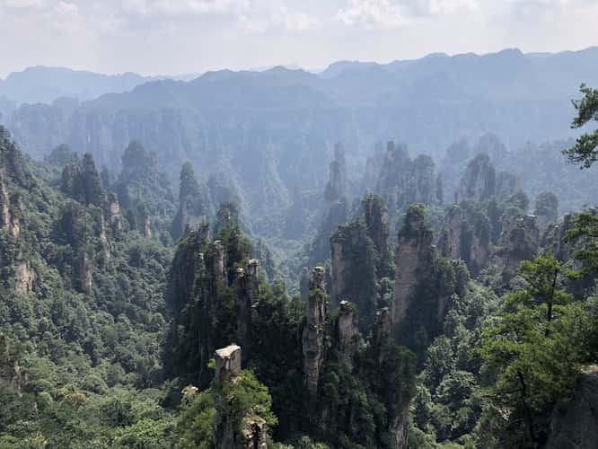 Tianzi Mountain