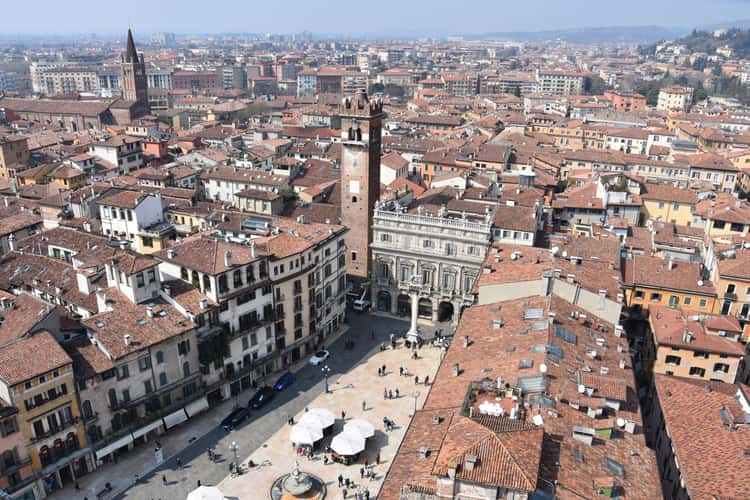 View from Torre dei Lamberti, Verona