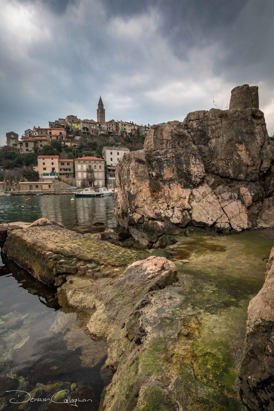 Vrbnik Harbor Sunrise, Croatia