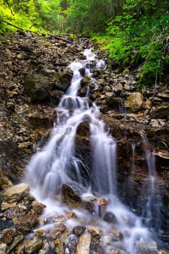 Waterfall near Eibsee