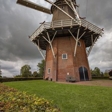 Windmill in Dokkum, Netherlands