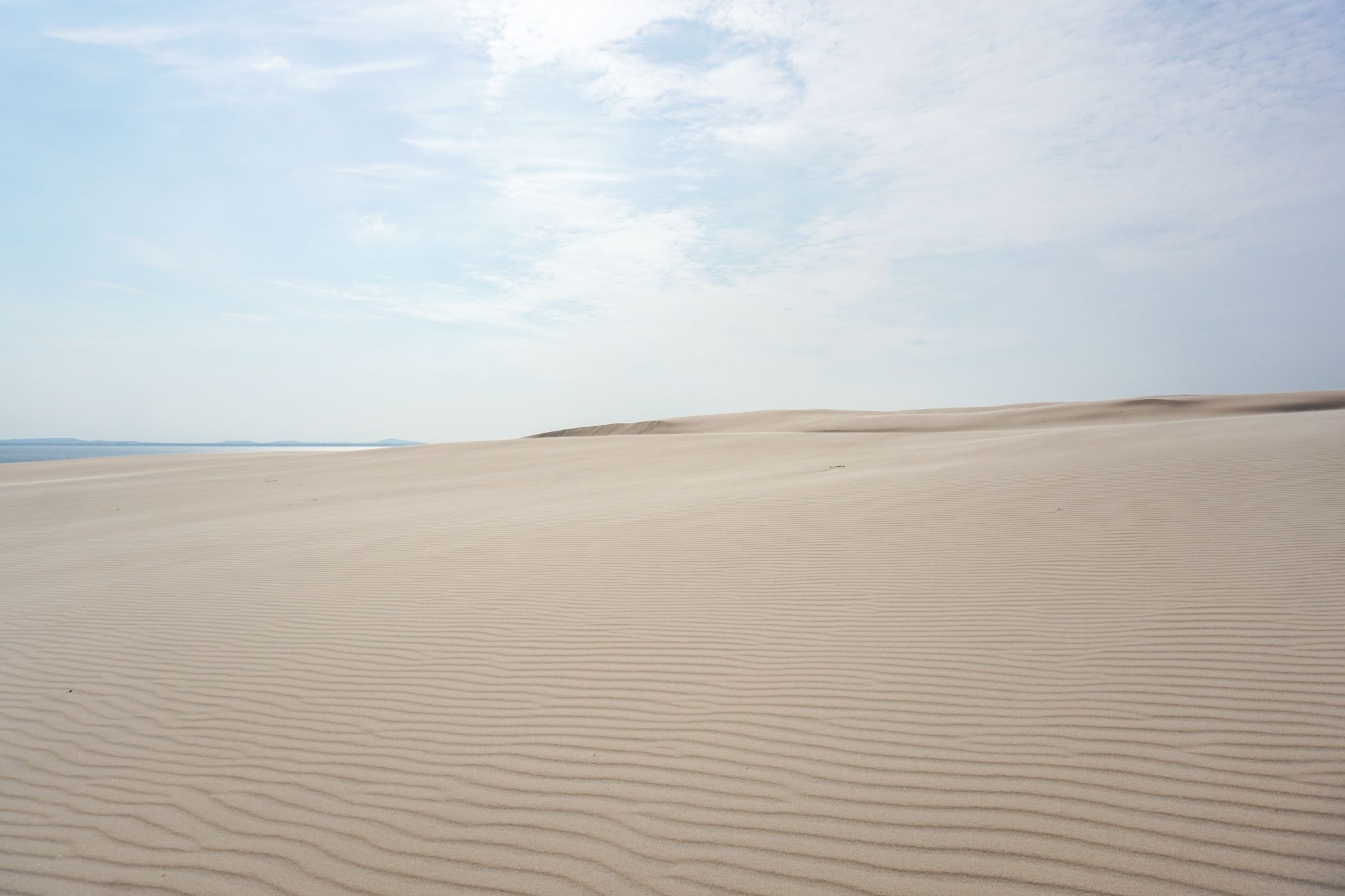 Wydma Łącka - Sand Dunes, desert-like, Poland