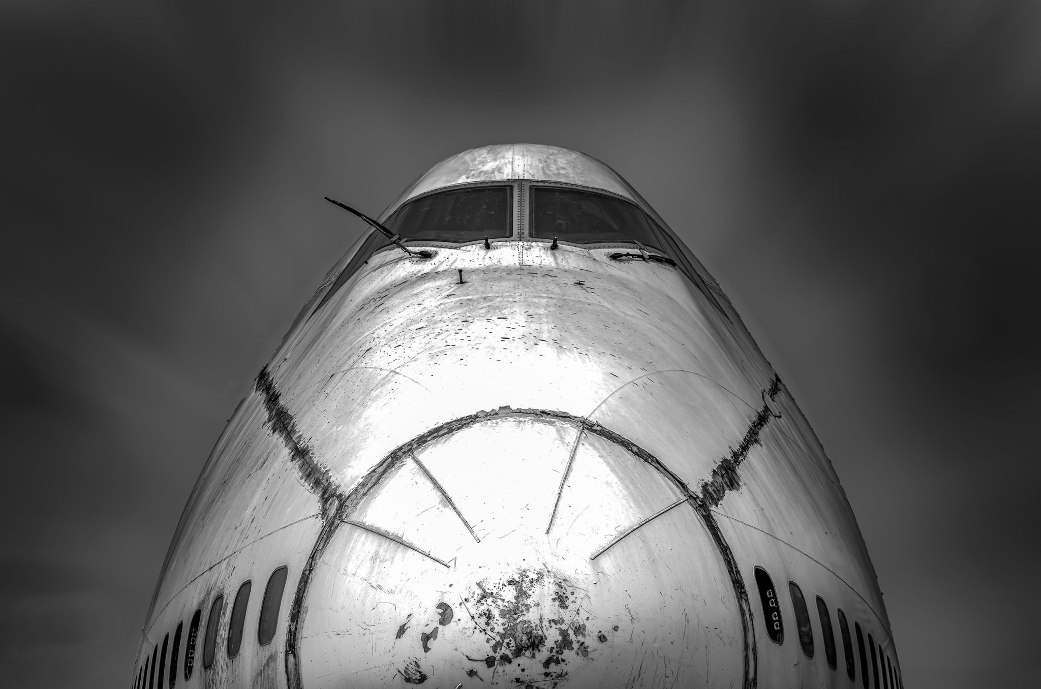 Airplane graveyard, Thailand