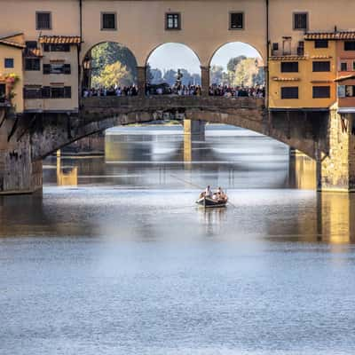 Along Arno, Florence, Italy