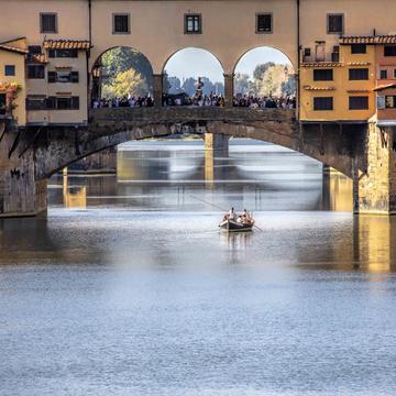 Along Arno, Florence, Italy