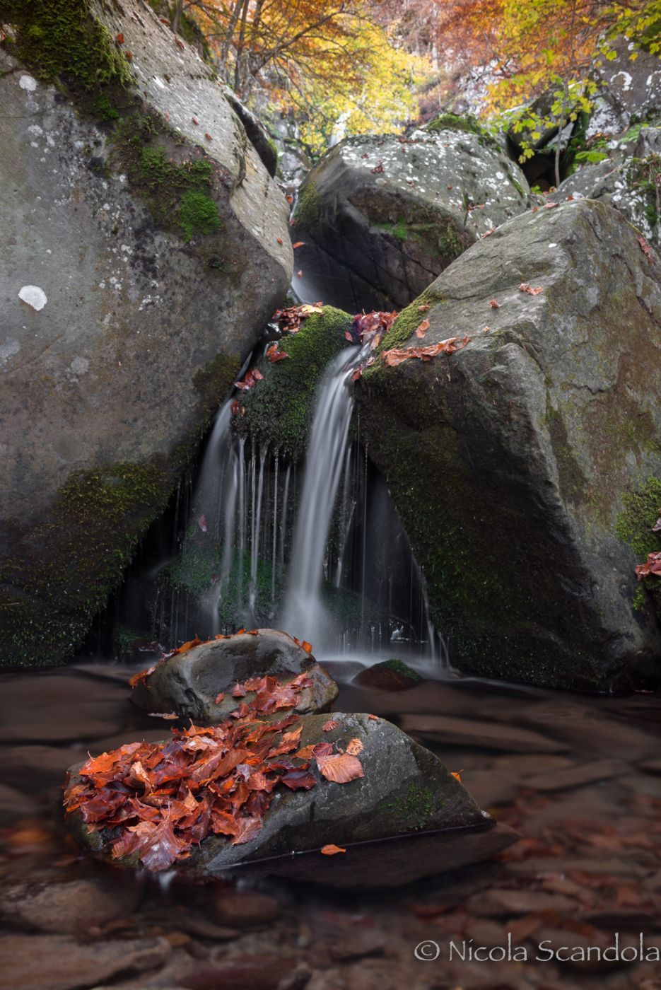 Autumn at Corno alle Scale, Italy