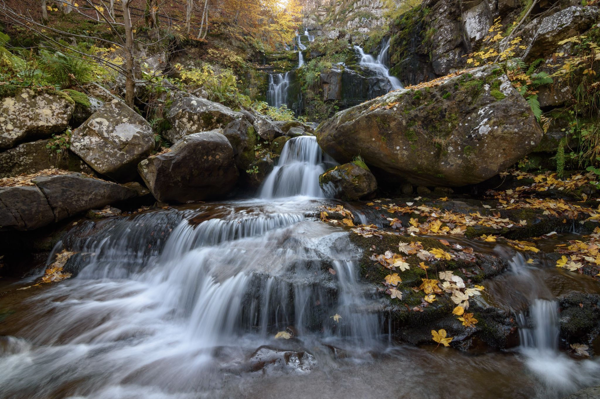Autumn at Corno alle Scale, Italy