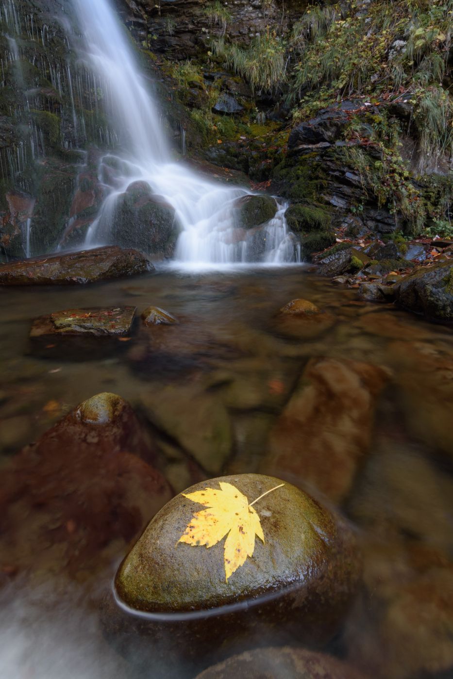 Autumn at Corno alle Scale, Italy