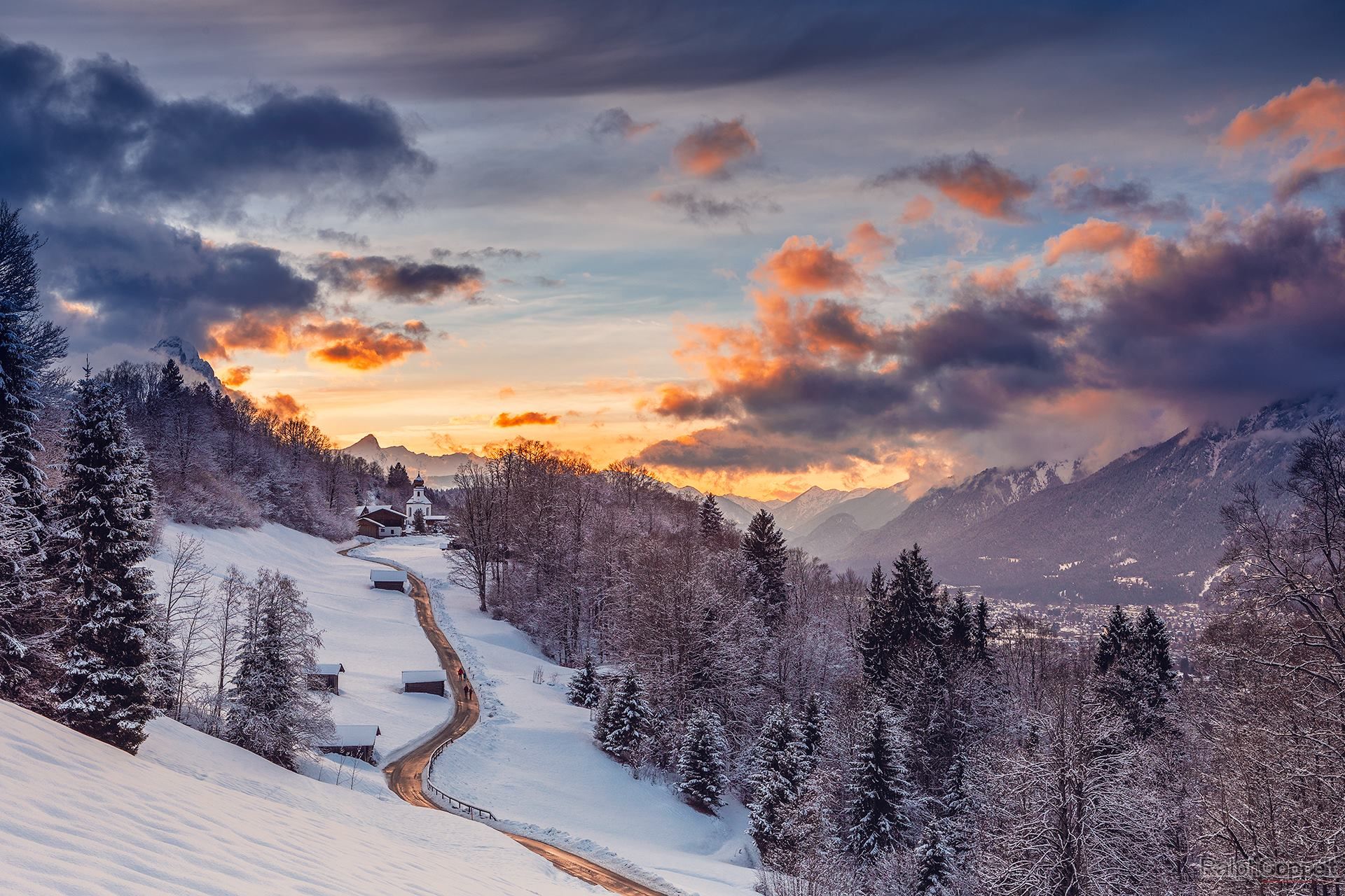 St. Anna Church near Garmisch-Partenkirchen, Germany