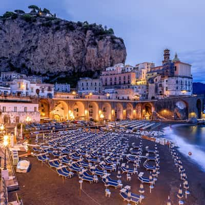 Beach, Atrani, Italy