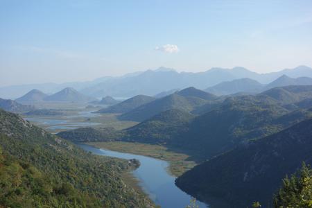 Rijeka Crnojevica River Bend, Skadar Lake